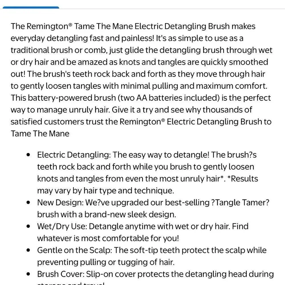 Purple Kids Hair Styling Tool
